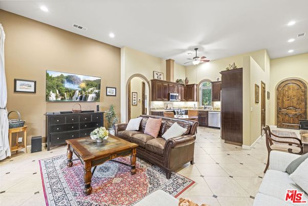 Interior, Kitchen, Living room, Recessed Lighting