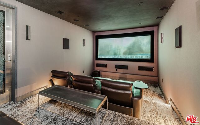 Home Theatre Room, Interior, Projection Screen, Recessed Lighting, Theatre Room