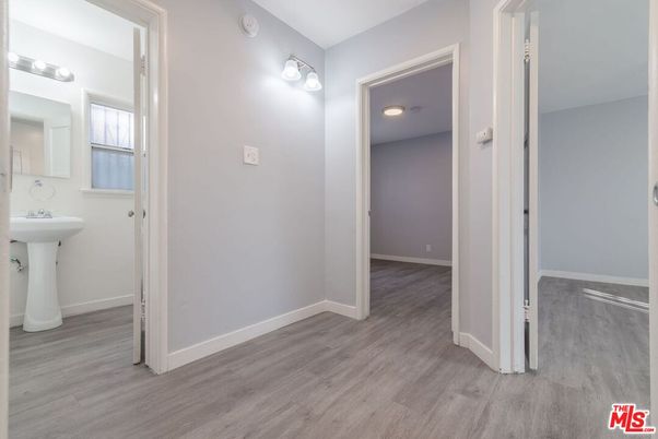 Bathroom, Empty room, Interior, Wood Texture Flooring