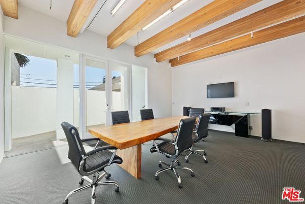 Home Office, Interior, Wooden Beams