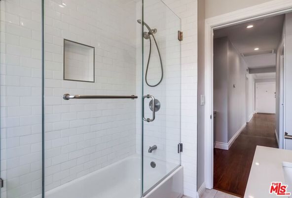 Bathroom, Glass Shower, Interior, Recessed Lighting, Wood Texture Flooring