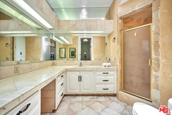 Bathroom, Glass Shower, Interior, Tile Countertops
