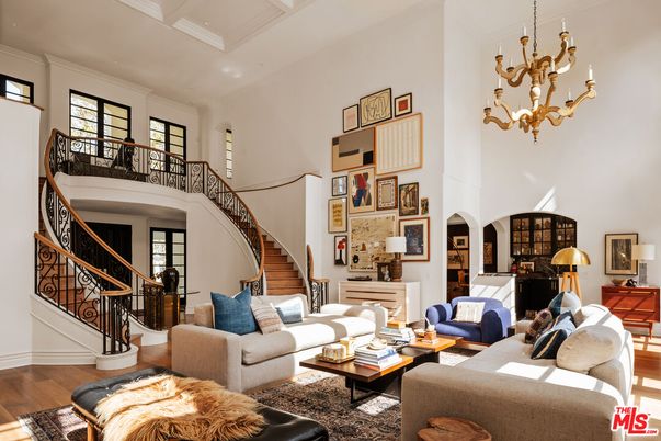 Chandelier, Interior, Living room, Wood Texture Flooring
