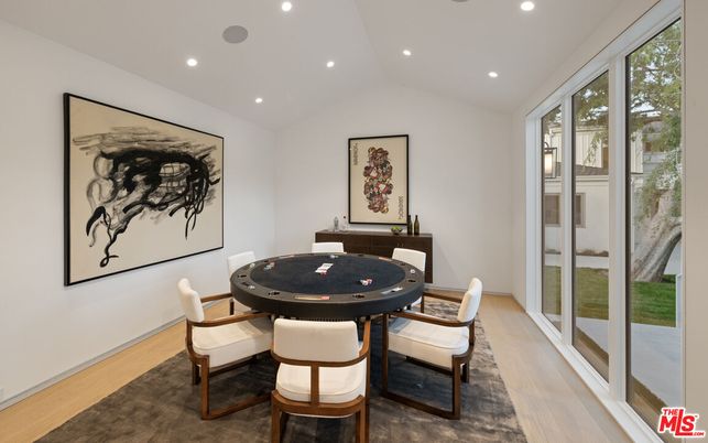 Game Room, Interior, Recessed Lighting, Wood Texture Flooring