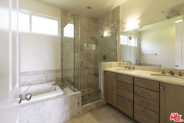 Bathroom, Dual Sink Vanities, Glass Shower, Interior