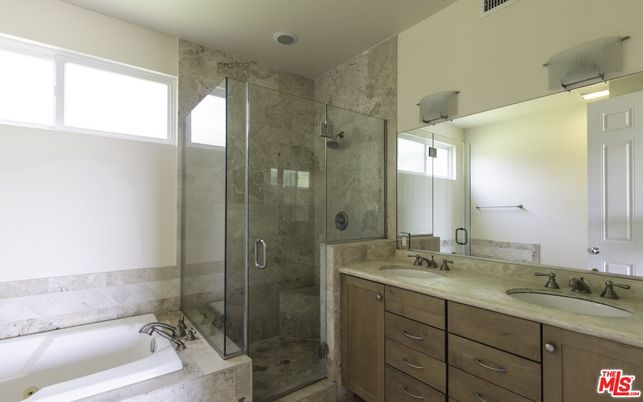 Bathroom, Dual Sink Vanities, Glass Shower, Interior