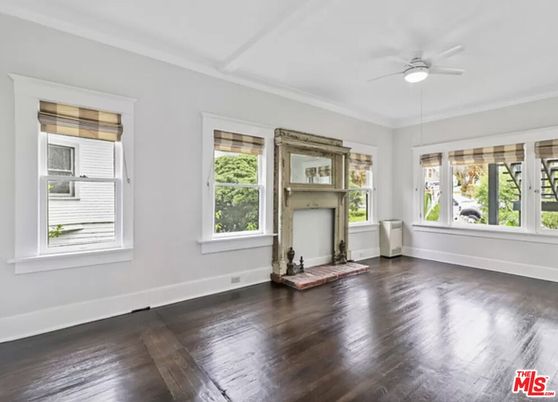 Empty room, Interior, Wood Texture Flooring