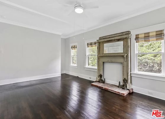 Empty room, Interior, Wood Texture Flooring