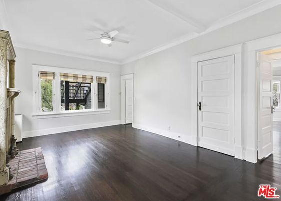 Empty room, Interior, Wood Texture Flooring