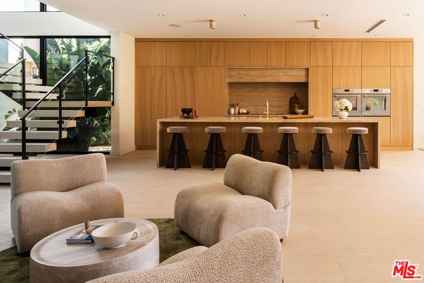 Interior, Kitchen, Living room, Recessed Lighting