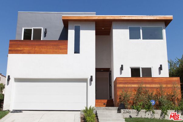 Attached, Exterior, Facade, Modern