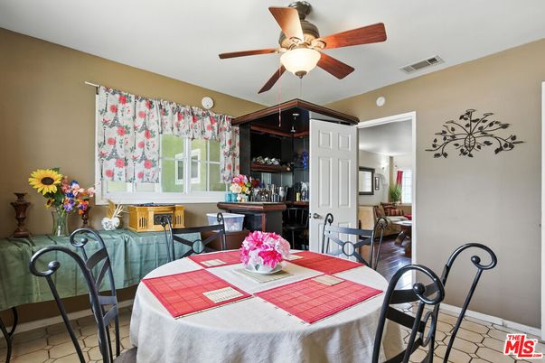 Dining room, Interior