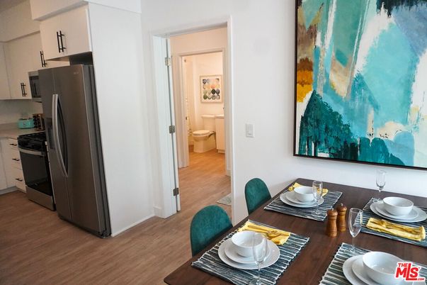Bathroom, Dining room, Interior, Kitchen, Wood Texture Flooring