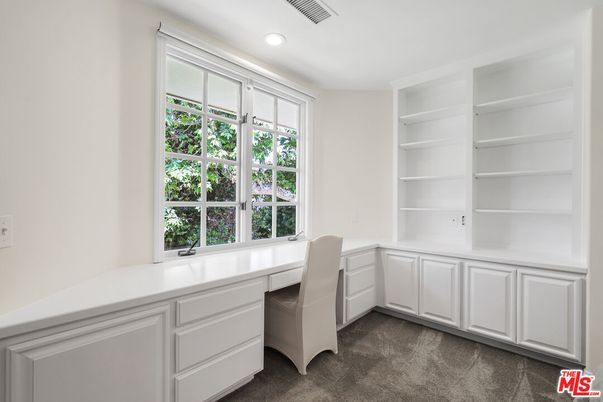 Home Office, Interior, Recessed Lighting