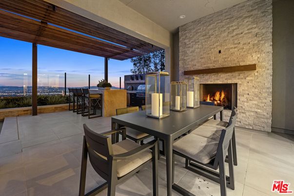 Exterior, Fireplace, Stone Walls