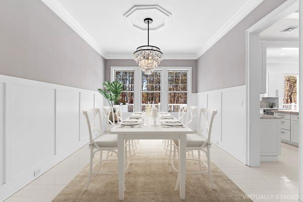 Chandelier, Dining room, Interior