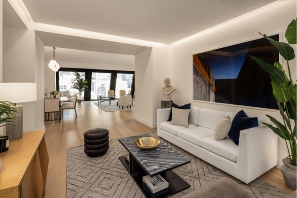 Dining room, Interior, Living room, Pendant Lights, Wood Texture Flooring