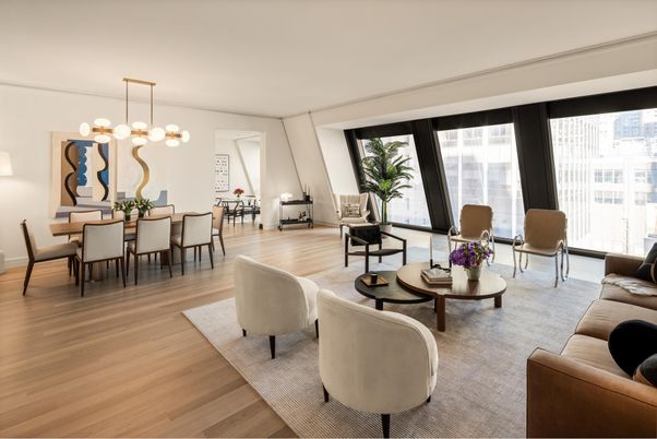 Dining room, Interior, Living room, Pendant Lights, Wood Texture Flooring