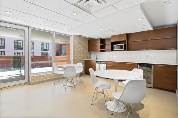 Dining room, Interior, Kitchen, Recessed Lighting, Stainless Steel Appliances
