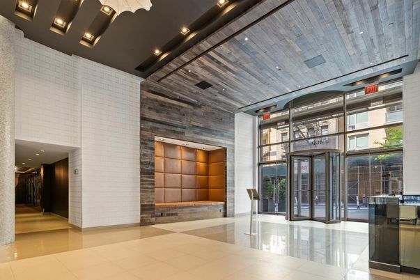 Interior, Recessed Lighting, Stone Walls, Wooden Walls