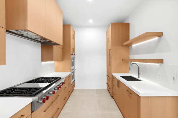 Interior, Kitchen, Recessed Lighting, Stainless Steel Appliances