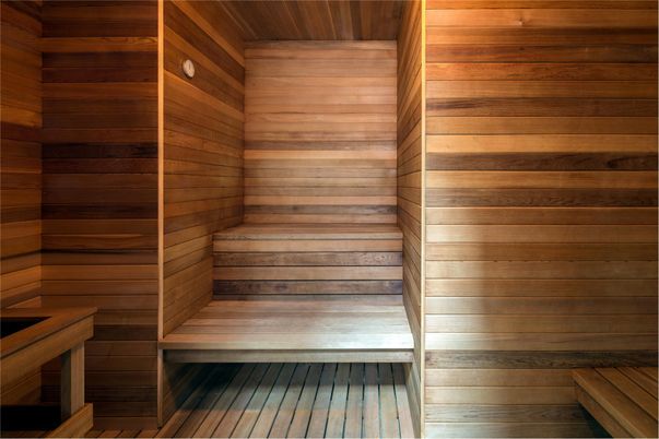 Interior, Sauna Room