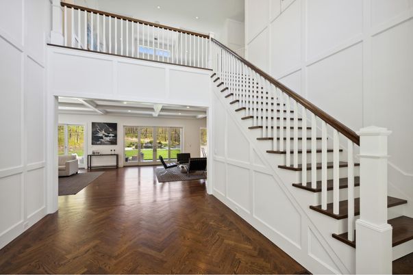 Interior, Recessed Lighting, Wood Texture Flooring