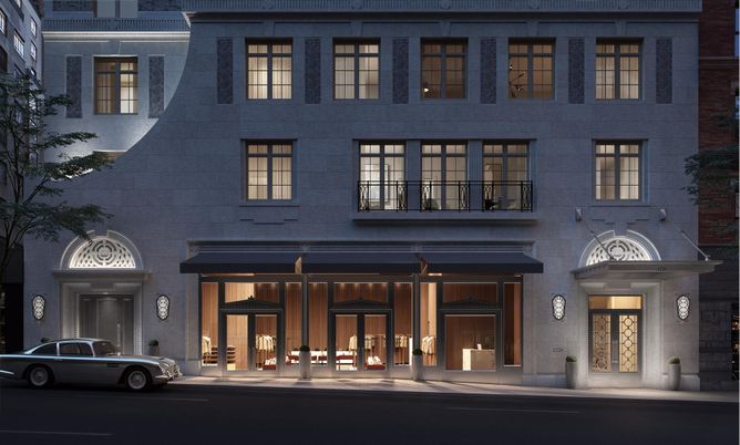 Exterior, Facade, Rowhouse