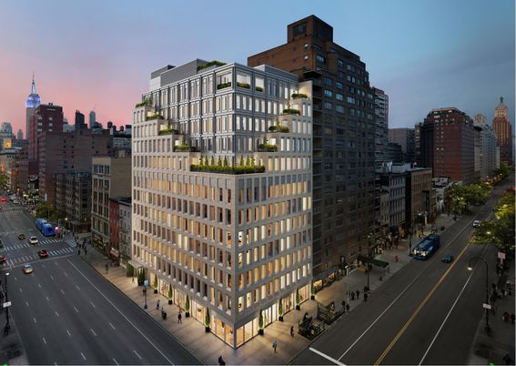 Exterior, Facade, Highrise
