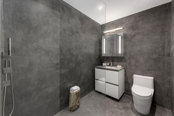 Bathroom, Interior, Recessed Lighting