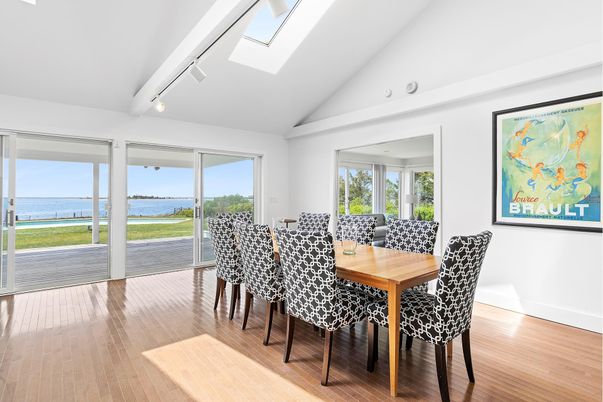 Dining room, Interior, Water, Wood Texture Flooring