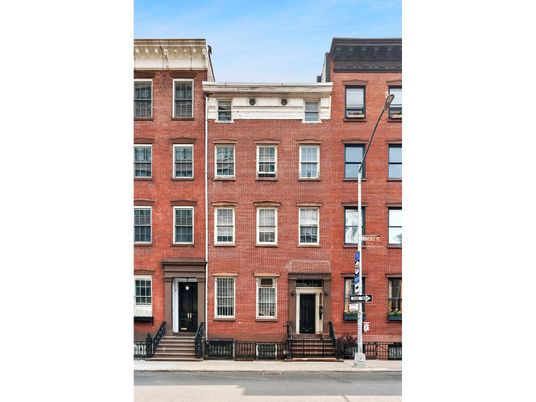 Exterior, Facade, Brick Facade, Rowhouse