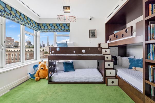 Bedroom, Interior, Pendant Lights