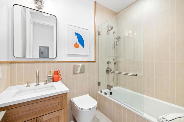 Bathroom, Glass Shower, Interior