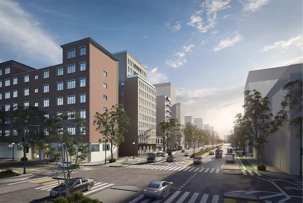 Exterior, Facade, Condo Building