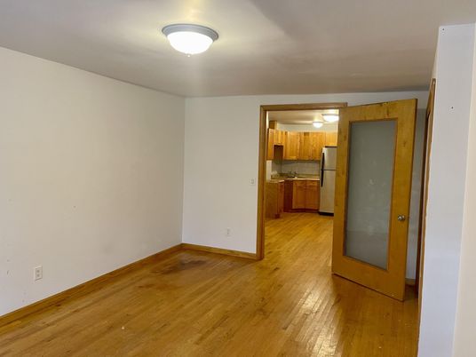Empty room, Interior, Kitchen, Wood Texture Flooring