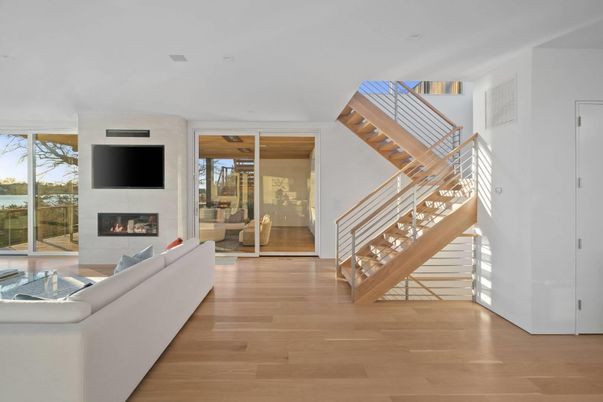 Fireplace, Interior, Living room, Wood Texture Flooring