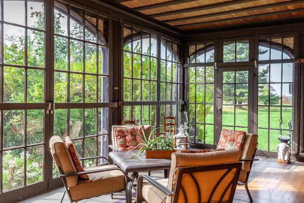 Interior, Sun Room, Wooden Ceilings, Wood Texture Flooring