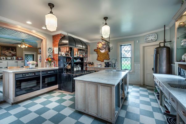 Interior, Kitchen, Pendant Lights, Recessed Lighting