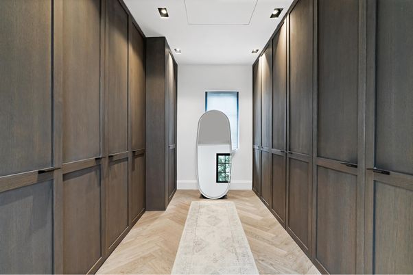 Interior, Recessed Lighting, Wood Texture Flooring