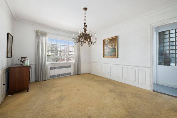 Chandelier, Empty room, Interior