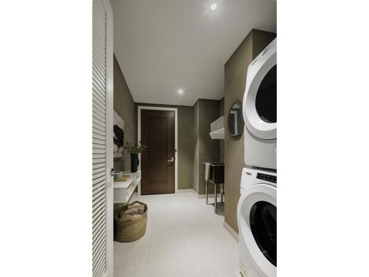 Interior, Recessed Lighting, Utility Closets, Washer