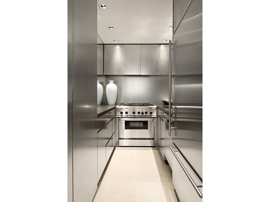 Interior, Kitchen, Recessed Lighting, Stainless Steel Appliances