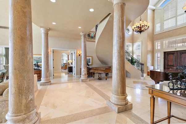 Chandelier, Interior, Recessed Lighting