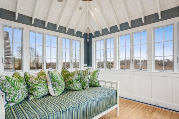 Interior, Sun Room, Wood Texture Flooring