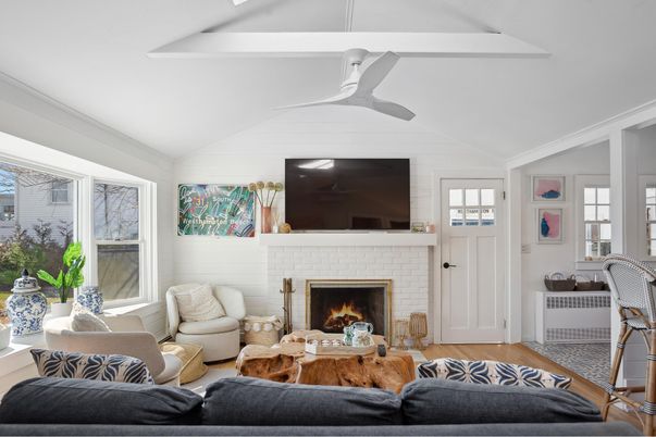 Fireplace, Interior, Living room, Wood Texture Flooring