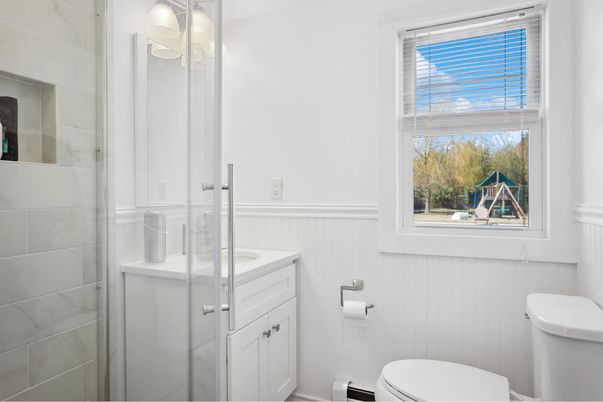 Bathroom, Glass Shower, Interior
