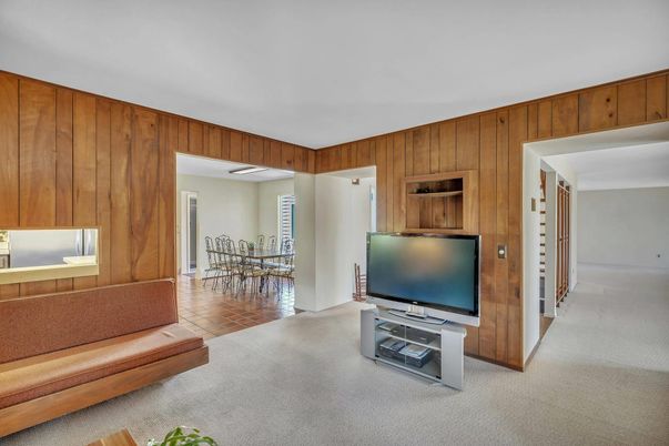 Dining room, Interior, Wooden Walls