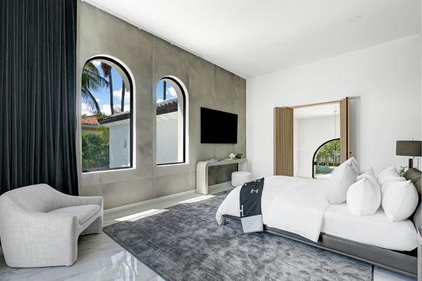 Bedroom, Interior, Marble