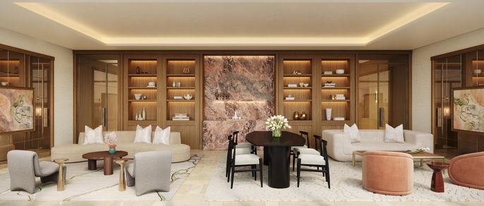 Dining room, Interior, Living room